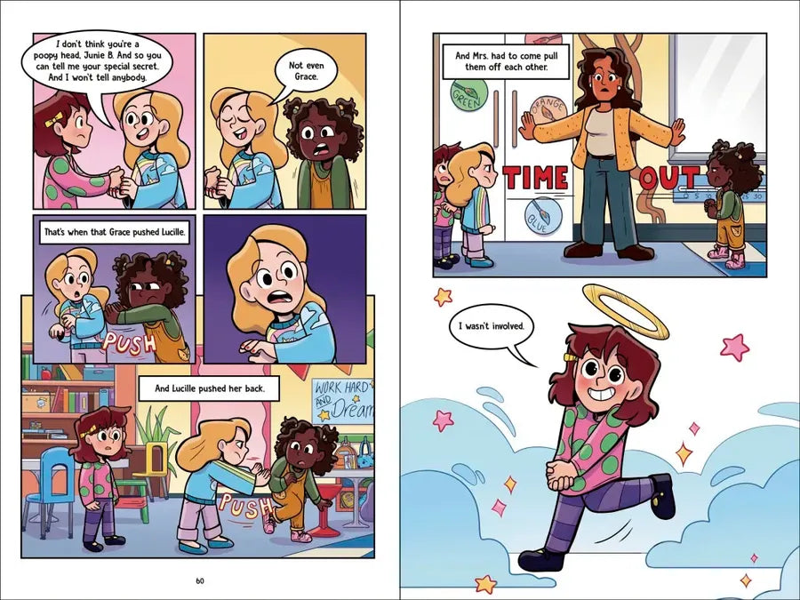 Junie B. Jones and a Little Monkey Business: The Graphic Novel US - Paperback / softback