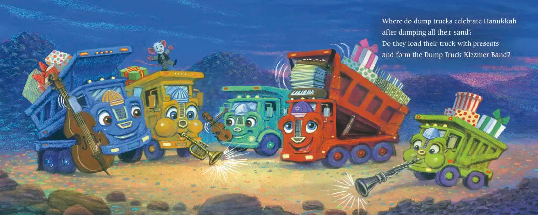 Where Do Diggers Celebrate Hanukkah? US - Board book