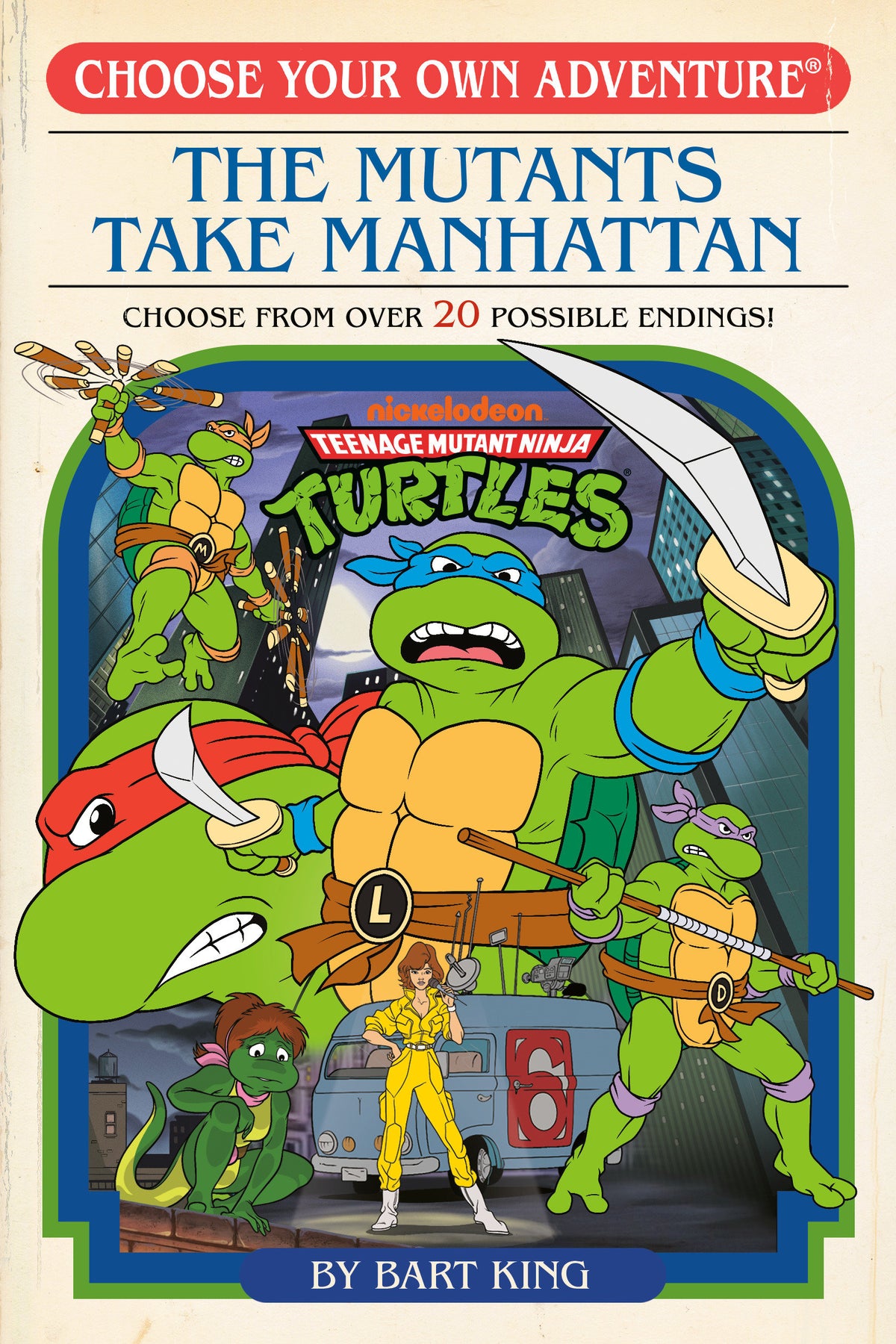 Teenage Mutant Ninja Turtles: The Mutants take Manhattan (Choose Your Own Adventure) cover (ISBN 9780593647127)