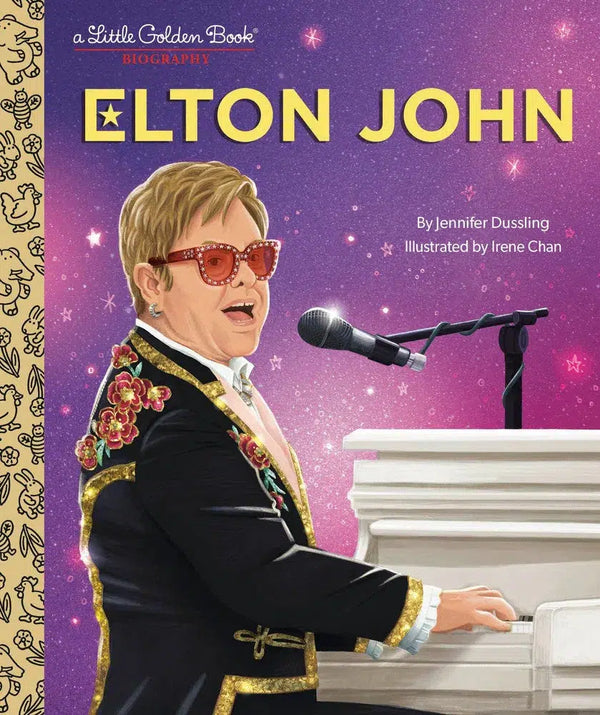 Elton John: A Little Golden Book Biography-Children’s / Teenage general interest: Biography and autobiography-買書書 BuyBookBook