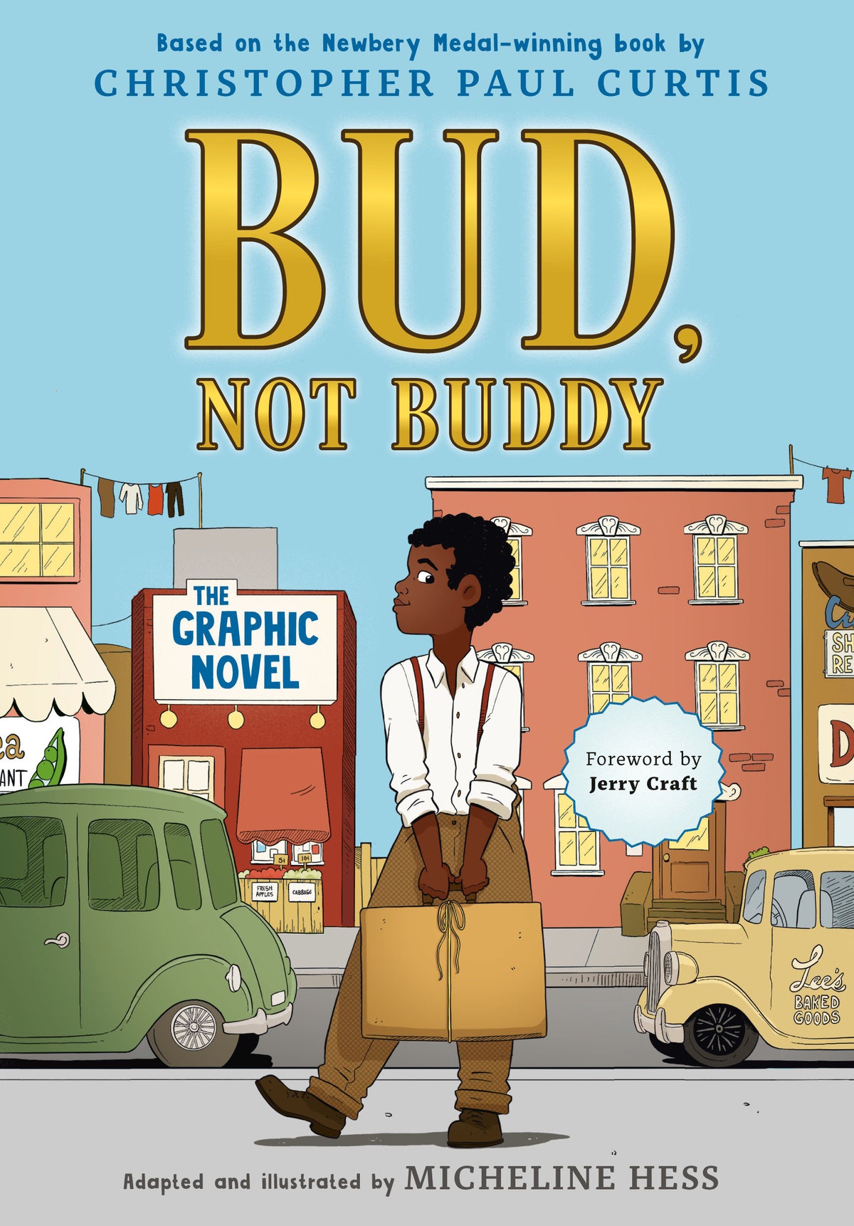 Bud, Not Buddy Graphic Novel cover (ISBN 9780593648063)