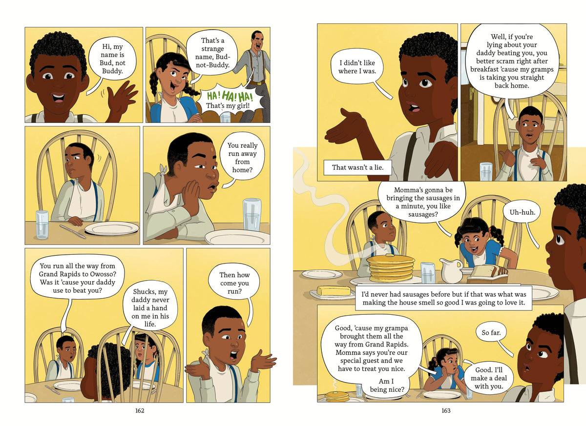 Bud, Not Buddy Graphic Novel interior 3 (ISBN 9780593648063)