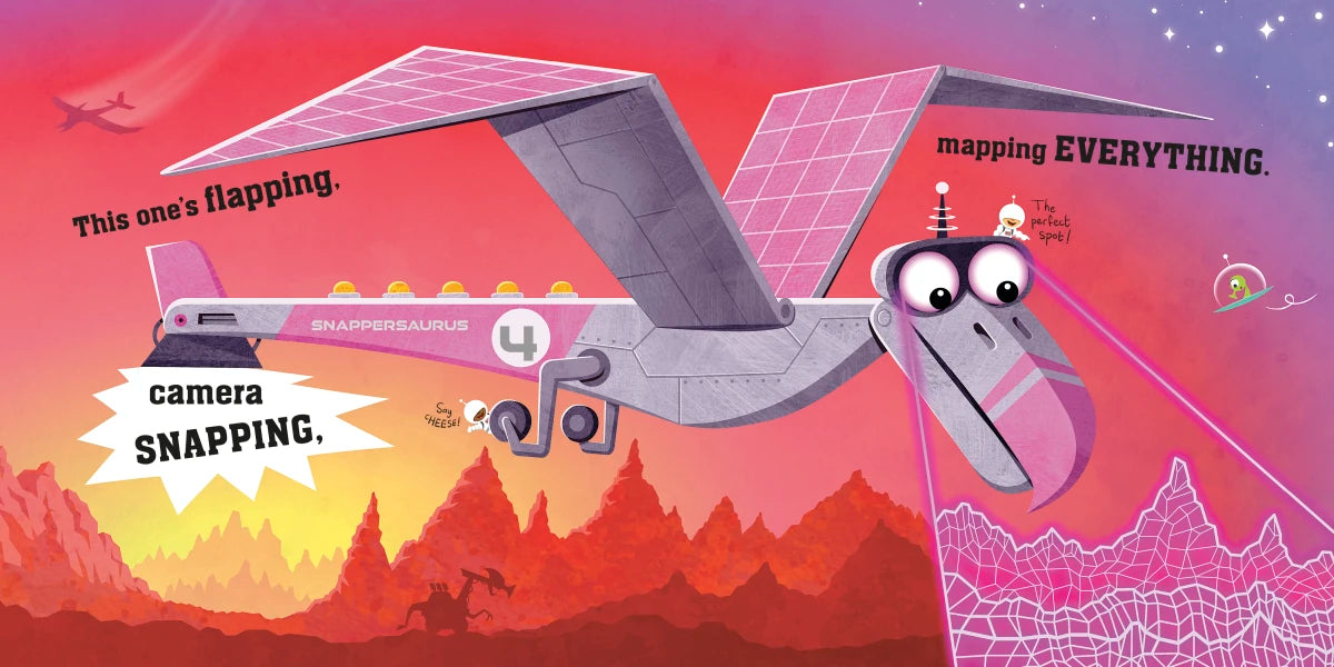 Diggersaurs Mission to Mars US - Board book
