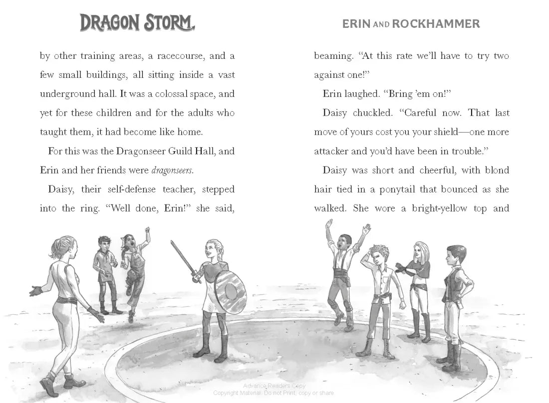 Dragon Storm #6: Erin and Rockhammer US - Paperback / softback