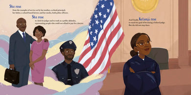 All Rise: The Story of Ketanji Brown Jackson US - Hardback