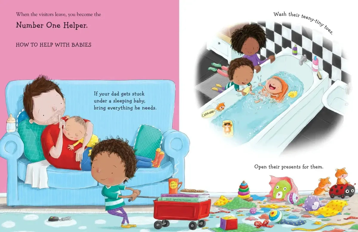 How to Welcome a New Baby US - Board book