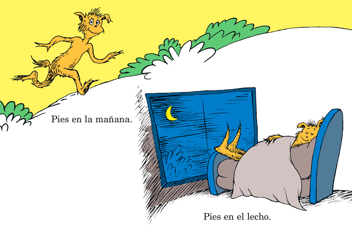 ¡Cuántos, cuántos pies! (The Foot Book Spanish Edition) interior 2 (ISBN 9780593651032)