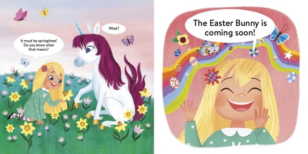 Uni the Unicorn: Easter Bunny Helper US - Hardback