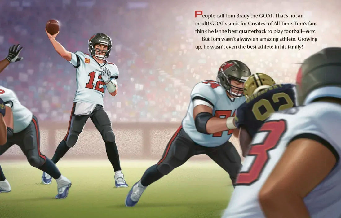 Tom Brady: A Little Golden Book Biography US - Hardback