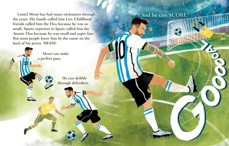 Lionel Messi A Little Golden Book Biography US - Hardback