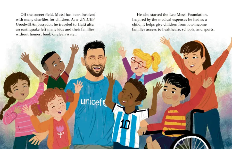 Lionel Messi A Little Golden Book Biography US - Hardback