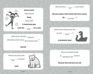 The Mad Libs Silly, Hilariously Funny, Belly-Busting Joke Book US - Paperback / softback