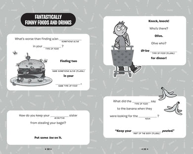 The Mad Libs Silly, Hilariously Funny, Belly-Busting Joke Book US - Paperback / softback