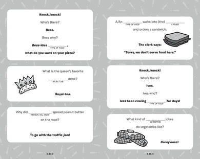 The Mad Libs Silly, Hilariously Funny, Belly-Busting Joke Book US - Paperback / softback