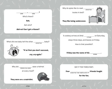 The Mad Libs Silly, Hilariously Funny, Belly-Busting Joke Book US - Paperback / softback
