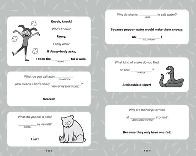 The Mad Libs Silly, Hilariously Funny, Belly-Busting Joke Book US - Paperback / softback
