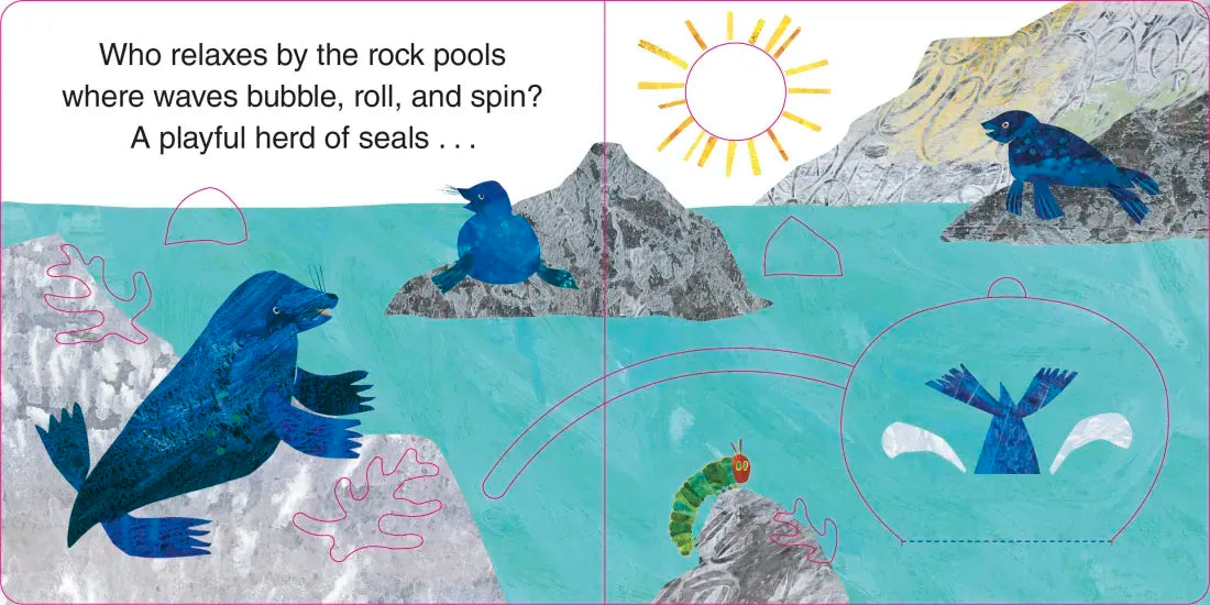 The Very Hungry Caterpillar's Ocean Hide & Seek US - Board book