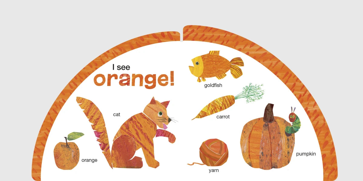 The Very Hungry Caterpillar's Rainbow Colors US - Board book