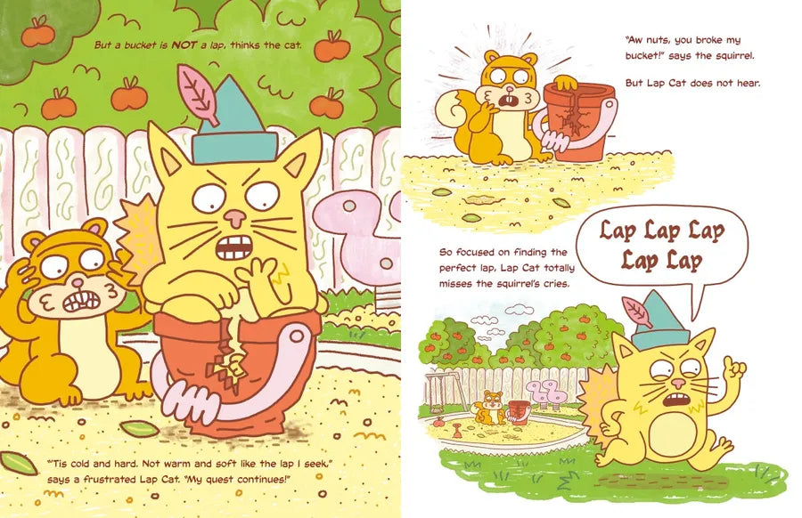 Lap Cat US - Hardback