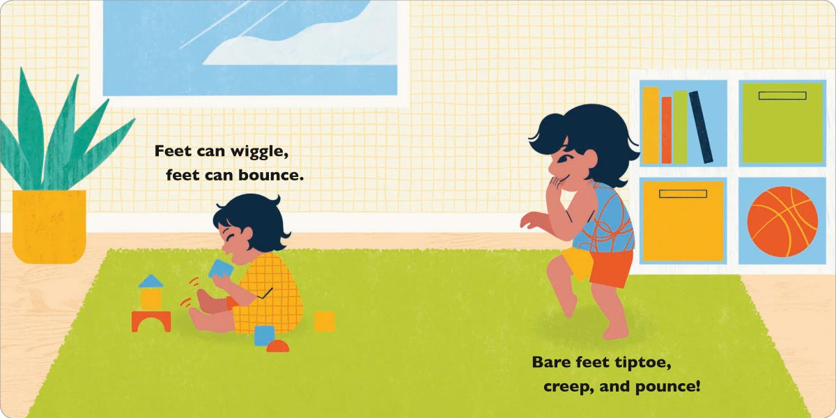 My Feet Go US - Board book