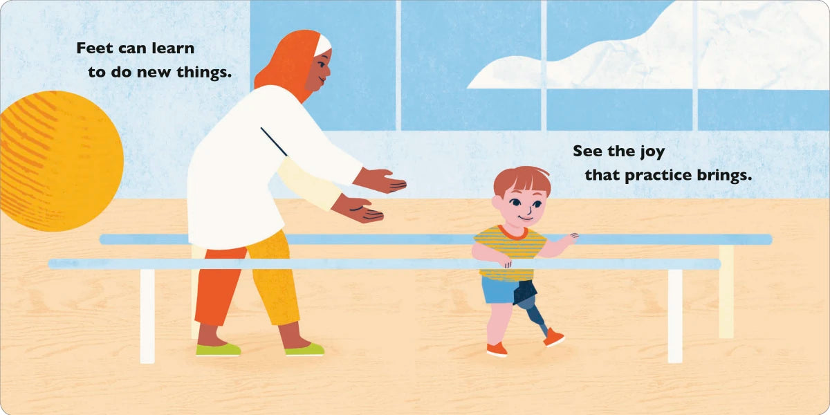 My Feet Go US - Board book