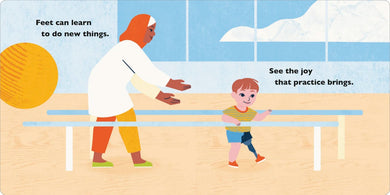 My Feet Go US - Board book