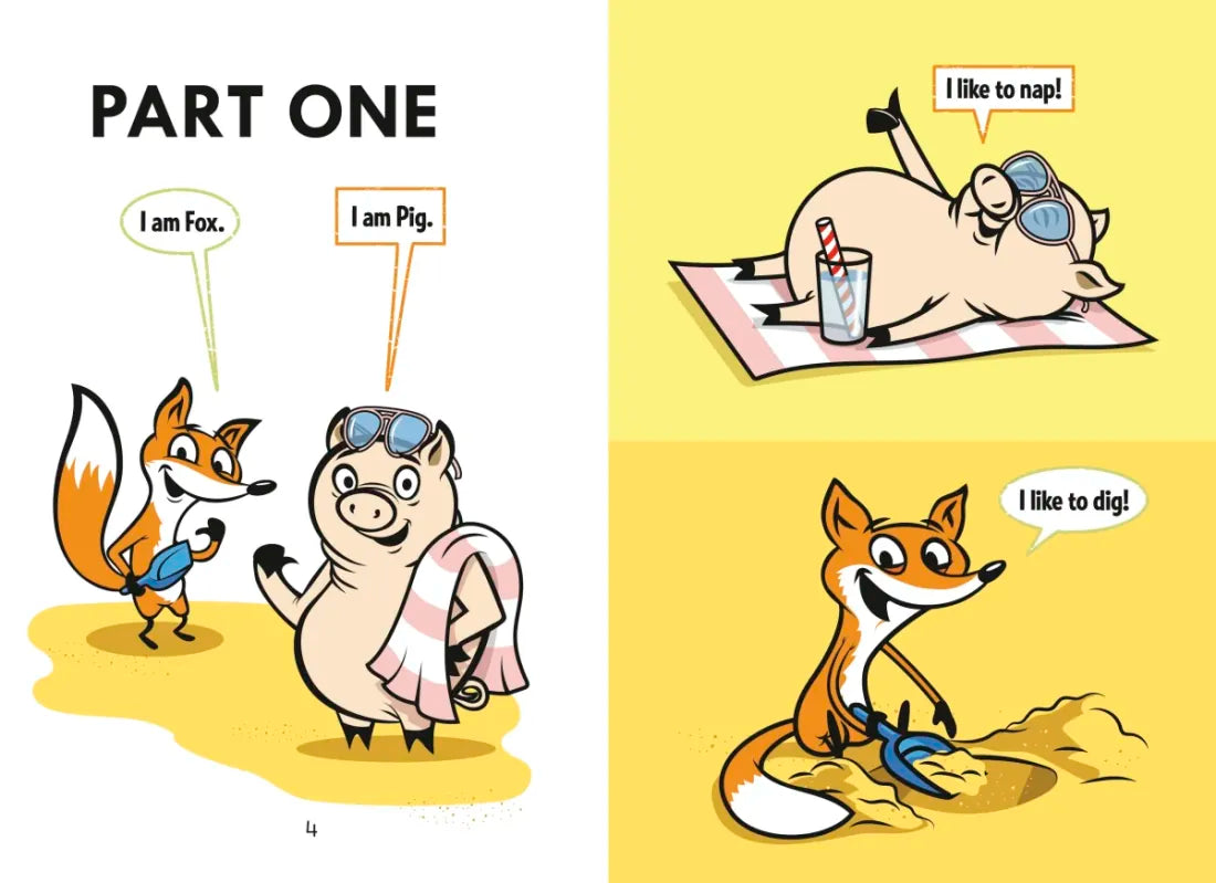 A Fox, a Pig, and a Dig US - Hardback