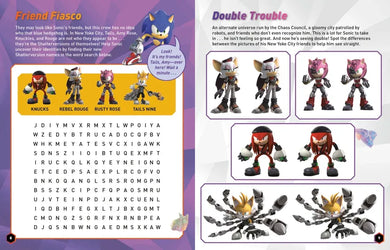Sonic Prime Sticker & Activity Book US - Paperback / softback