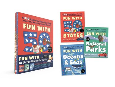 Fun Activity Books for Kids Box Set US - Multiple-component retail product, boxed