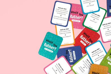 Would You Rather? Family Card Game US - Cards