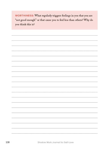 Shadow Work Journal for Self-Love US - Paperback / softback