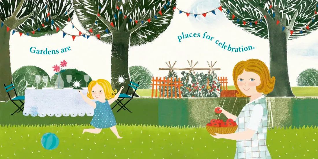 Grandma's Gardens US - Board book
