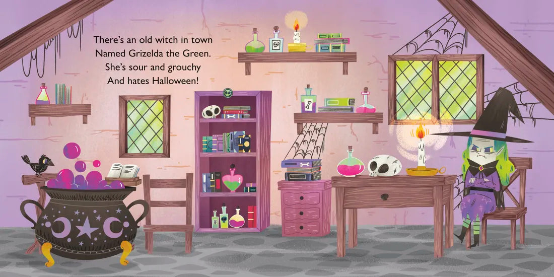Grizelda the Green Hates Halloween US - Hardback
