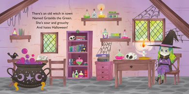 Grizelda the Green Hates Halloween US - Hardback