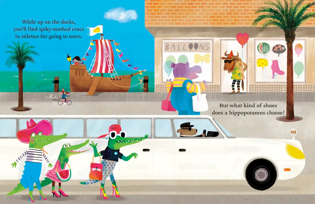 What Kind of Shoes Does a Hippopotamus Choose? US - Hardback