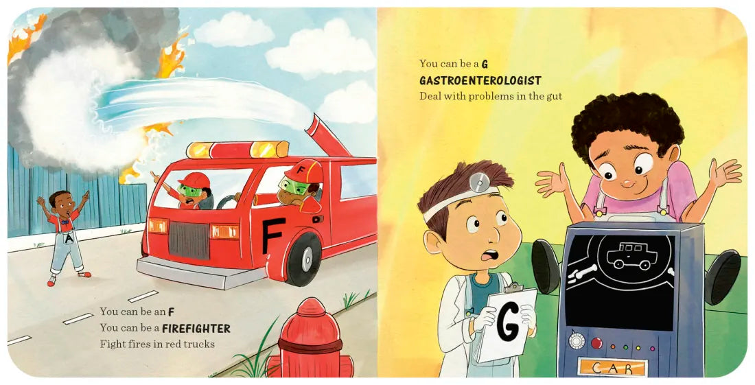 You Can Be ABCs US - Board book