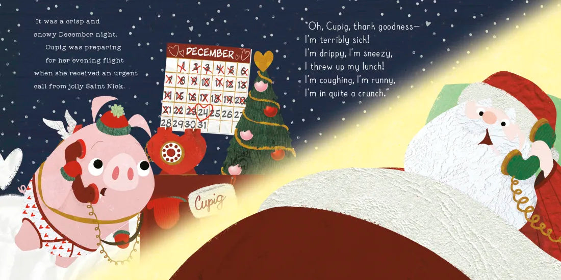 Cupig Saves Christmas US - Hardback