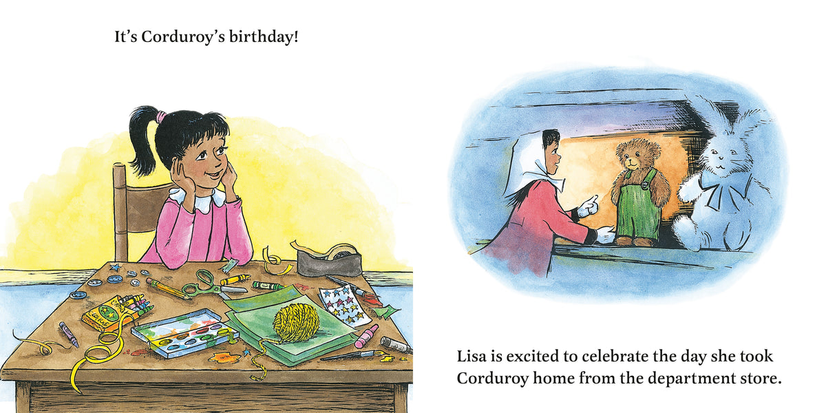 Corduroy's Birthday Surprise interior 1 (ISBN 9780593694183)