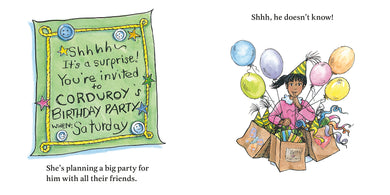 Corduroy's Birthday Surprise interior 2 (ISBN 9780593694183)