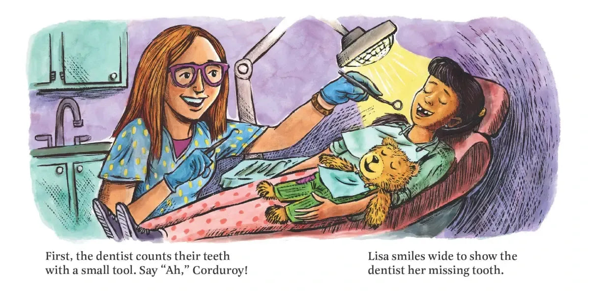 Corduroy Goes to the Dentist US - Board book
