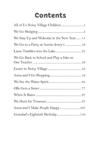 Happy Times in Noisy Village US - Paperback / softback