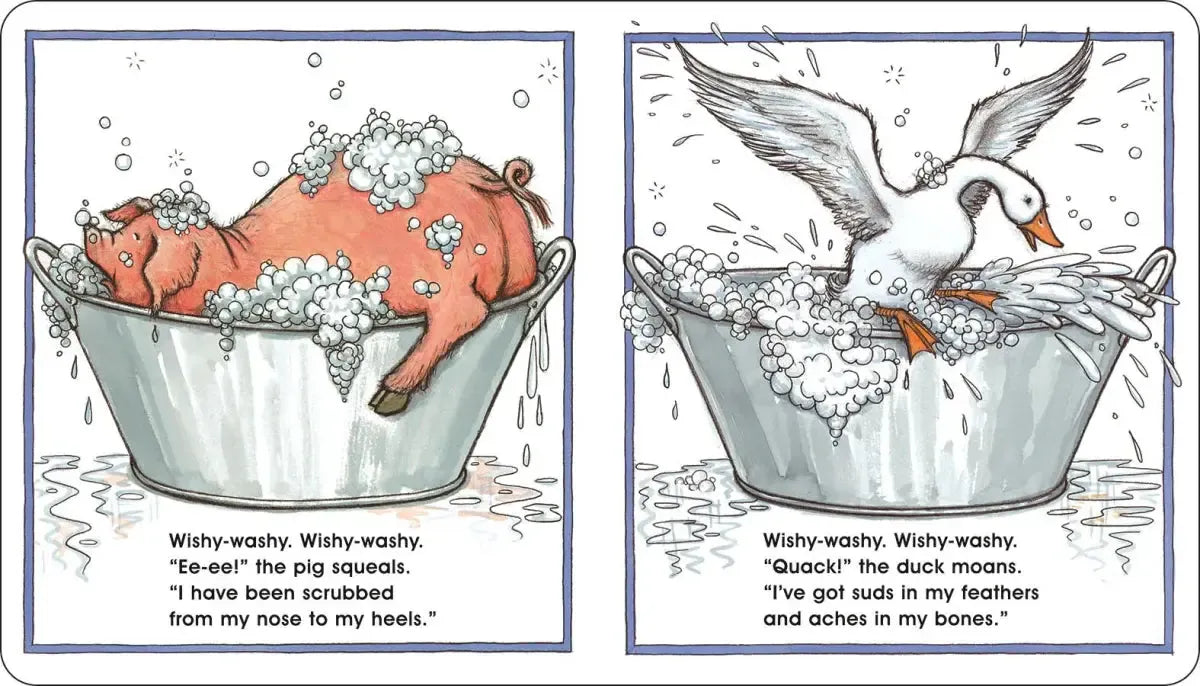 Mrs. Wishy-Washy's Farm US - Board book