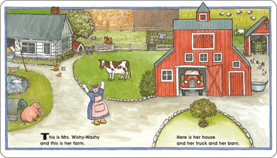 Mrs. Wishy-Washy's Farm US - Board book