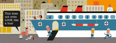 Bus! Stop! US - Board book