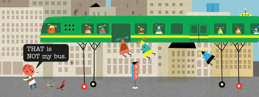 Bus! Stop! US - Board book
