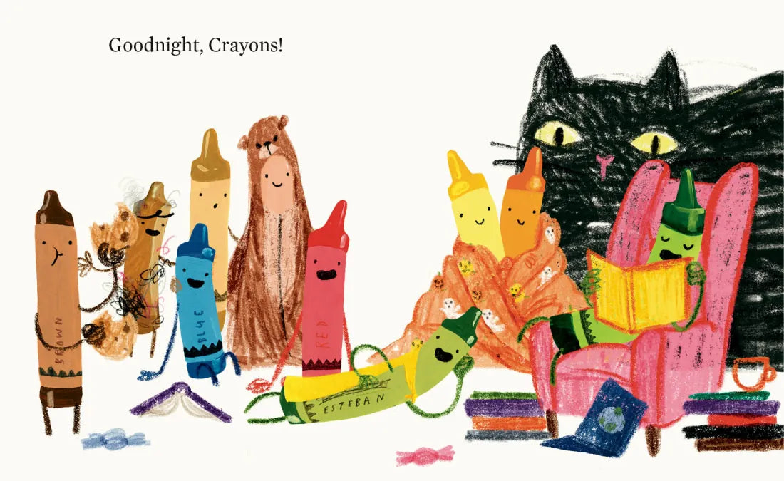 Goodnight, Crayons US - Hardback