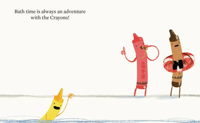 Bath Time for the Crayons US - Hardback