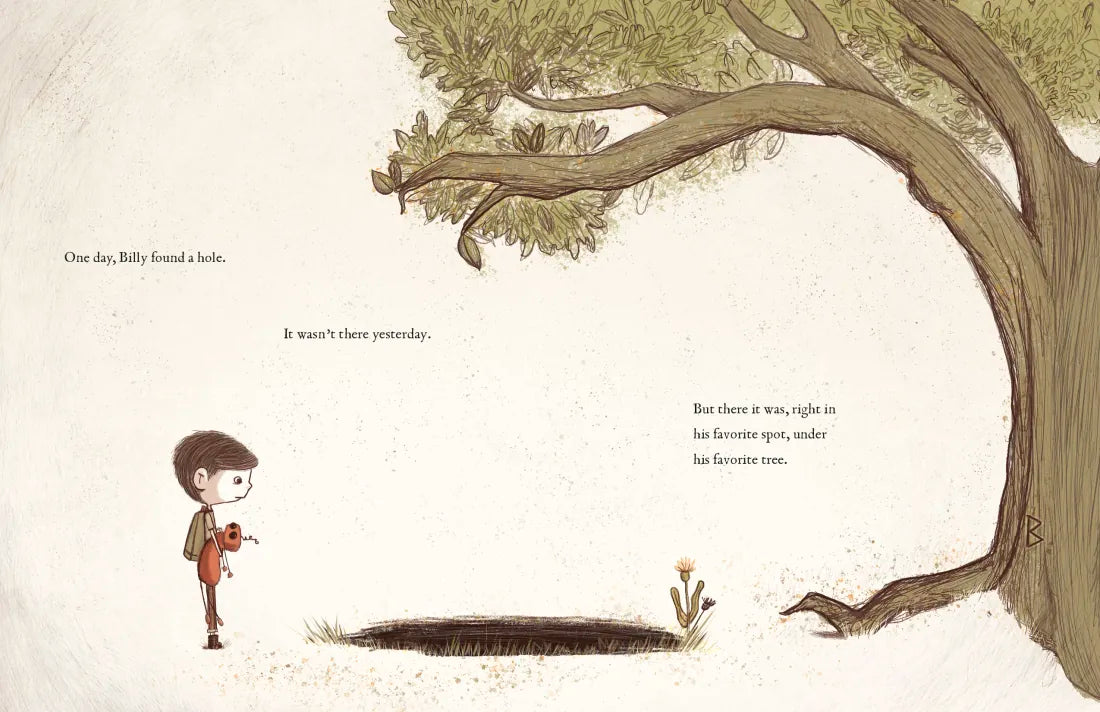 Billy and the Hole US - Hardback