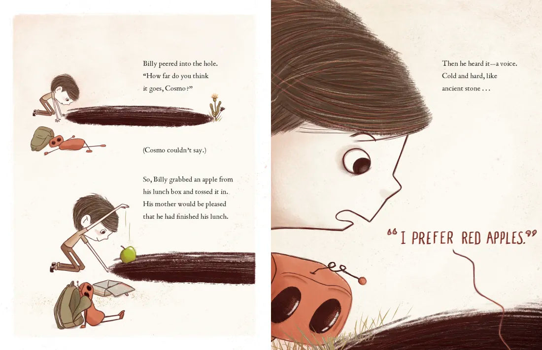 Billy and the Hole US - Hardback