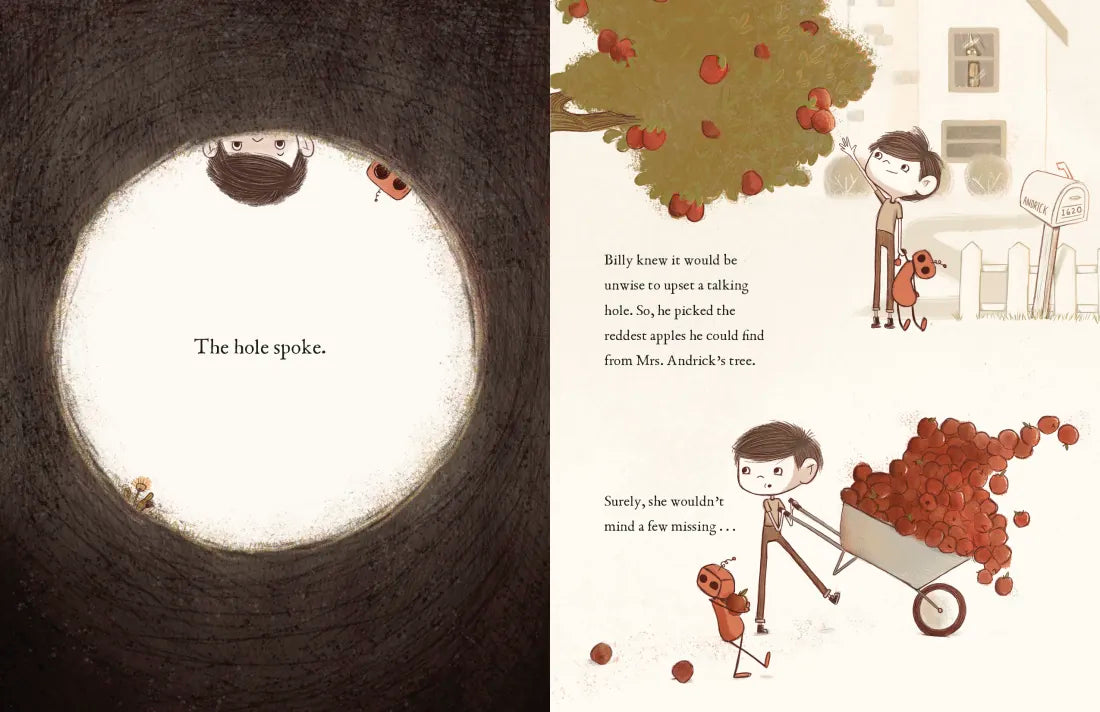 Billy and the Hole US - Hardback